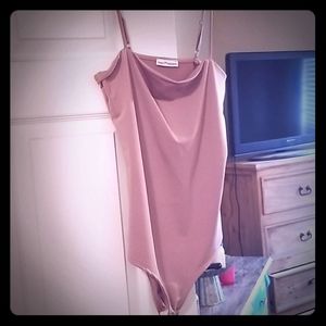 Tan body suit size M